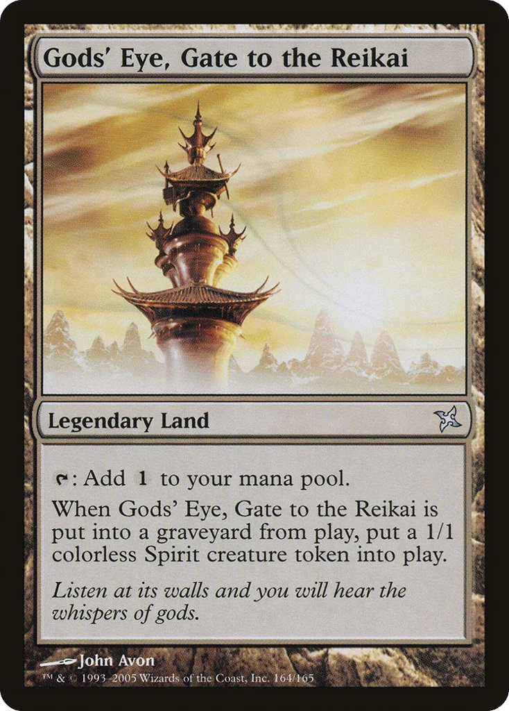 Gods' Eye, Gate to the Reikai · Betrayers of Kamigawa