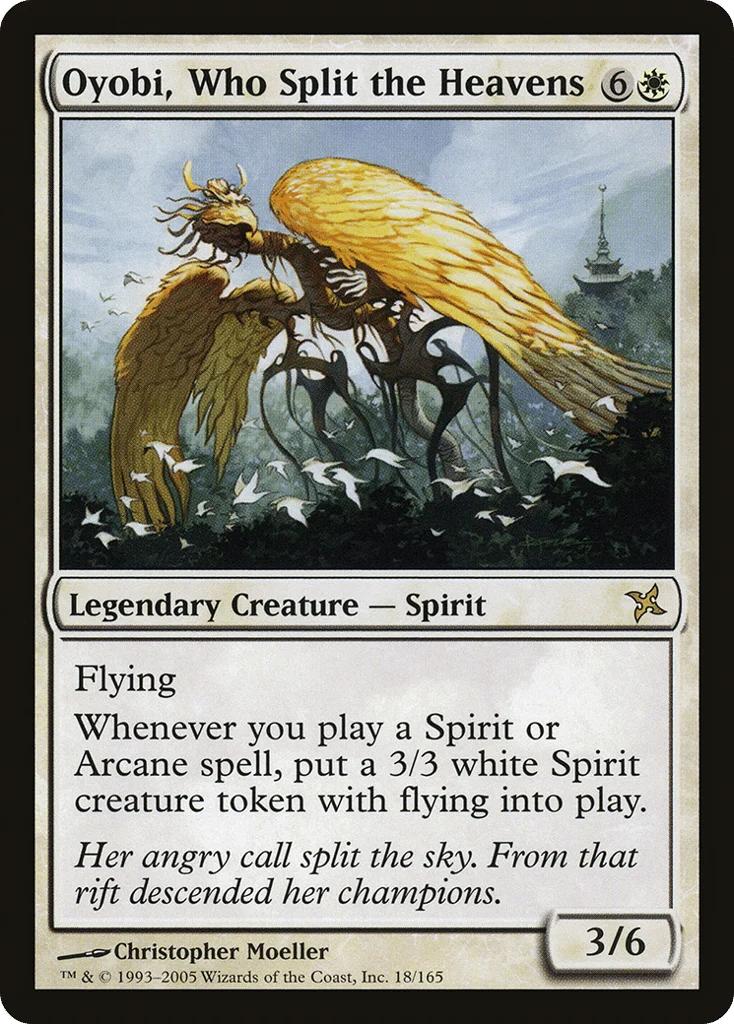 Oyobi, Who Split the Heavens · Betrayers of Kamigawa