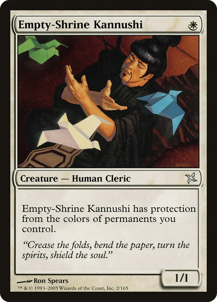 Empty-Shrine Kannushi · Betrayers of Kamigawa
