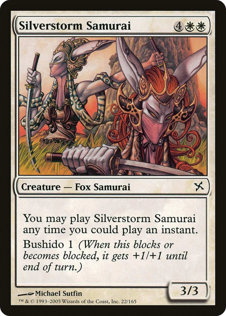 Silverstorm Samurai · Betrayers of Kamigawa