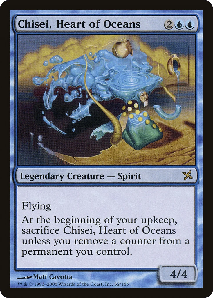 Chisei, Heart of Oceans · Betrayers of Kamigawa