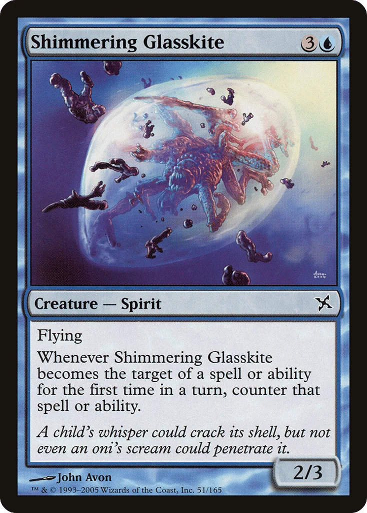 Shimmering Glasskite · Betrayers of Kamigawa