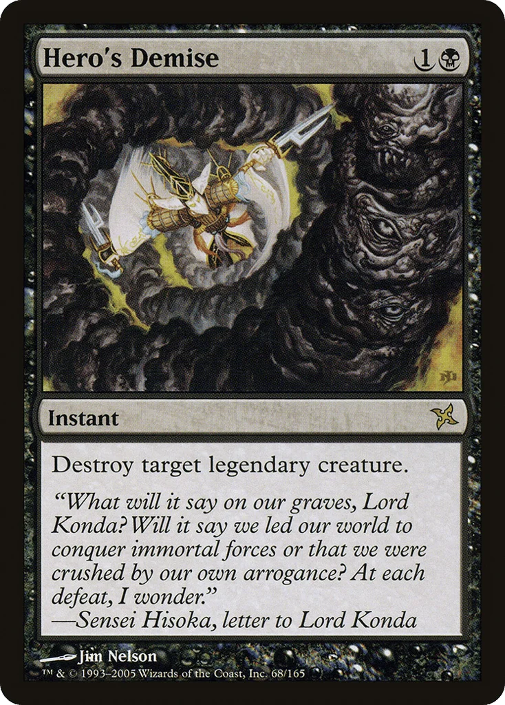 Hero's Demise · Betrayers of Kamigawa