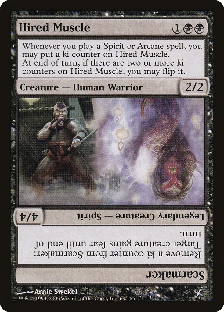 Hired Muscle // Scarmaker · Betrayers of Kamigawa