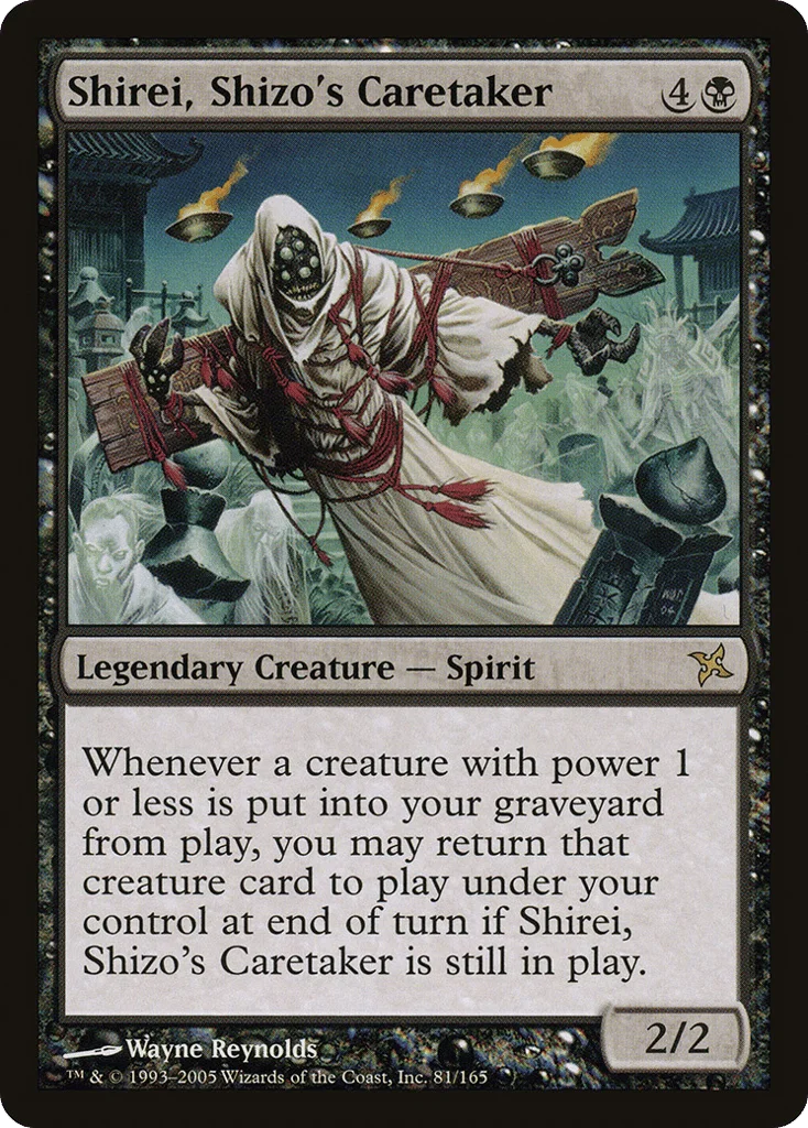Shirei, Shizo's Caretaker · Betrayers of Kamigawa