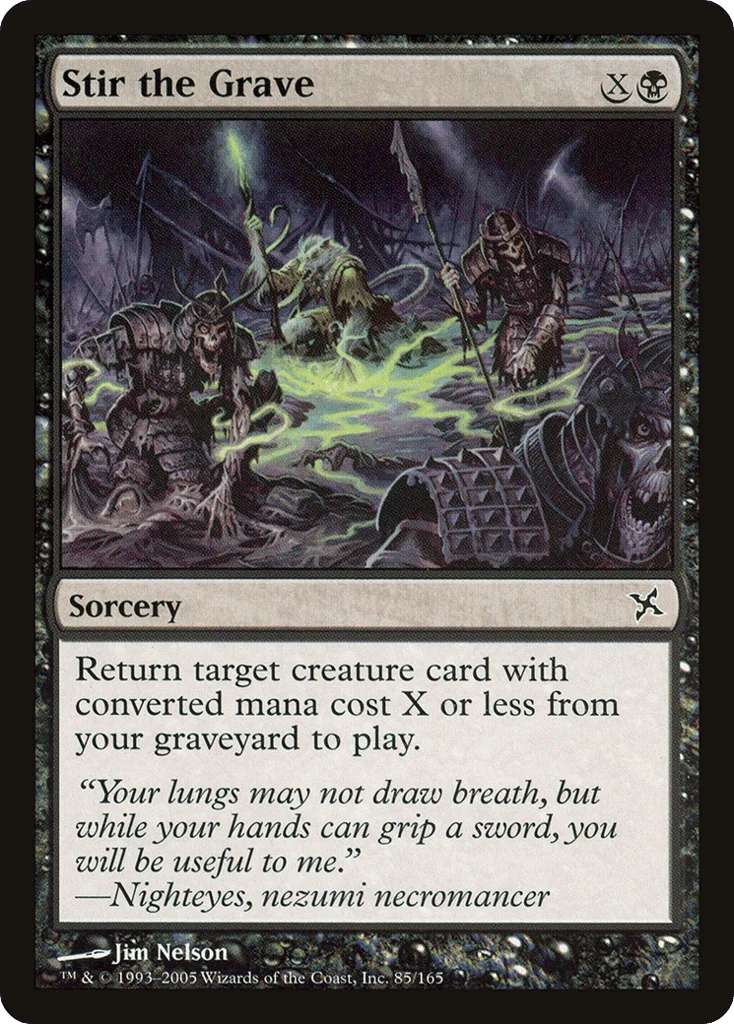 Stir the Grave · Betrayers of Kamigawa