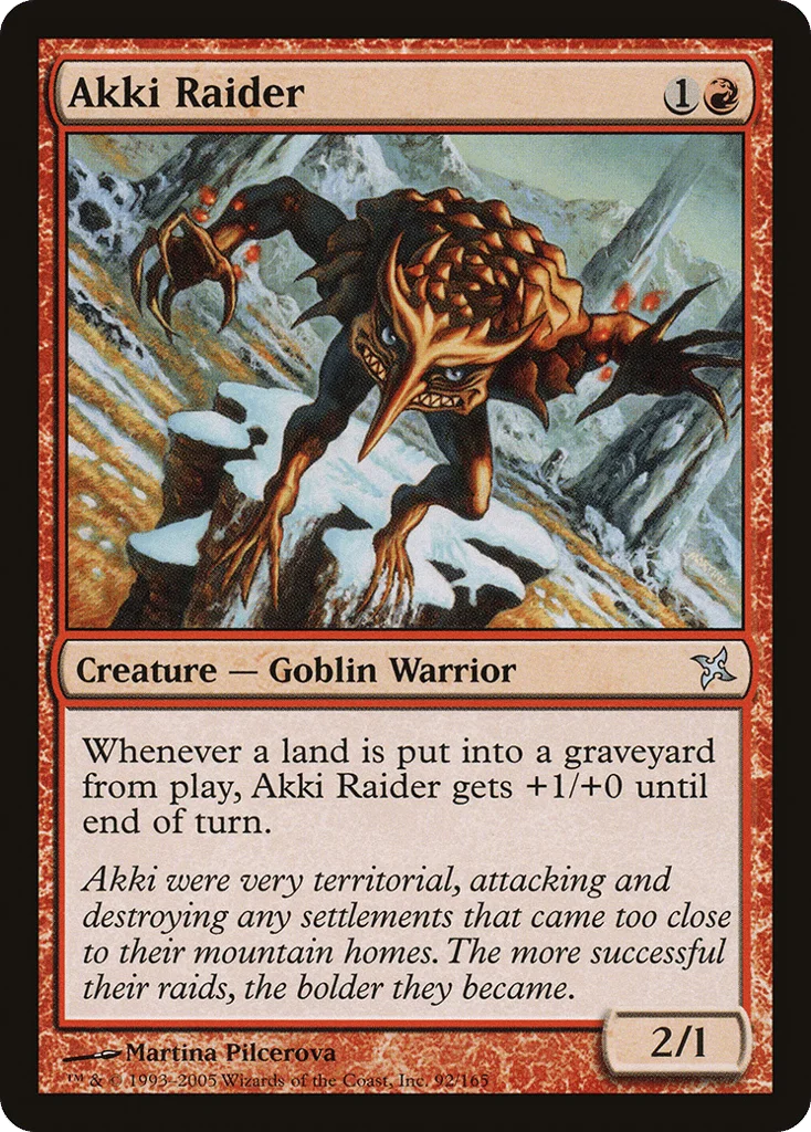 Akki Raider · Betrayers of Kamigawa