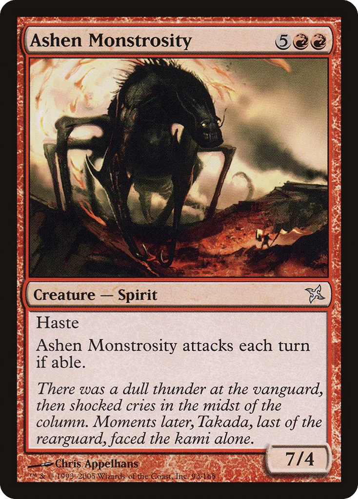 Ashen Monstrosity · Betrayers of Kamigawa