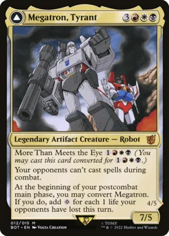 Megatron, Tyrant // Megatron, Destructive Force