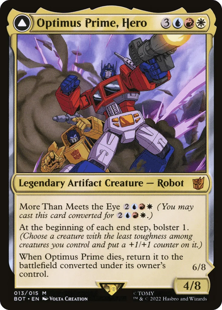Optimus Prime, Hero // Optimus Prime, Autobot Leader · Transformers