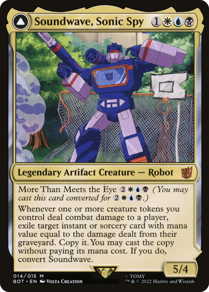 Soundwave, Sonic Spy // Soundwave, Superior Captain · Transformers