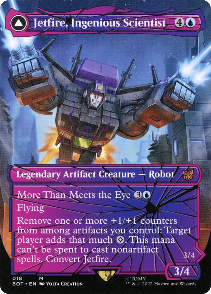 Jetfire, Ingenious Scientist // Jetfire, Air Guardian · Transformers