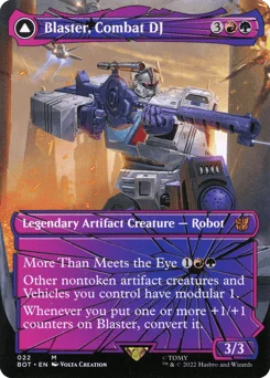 Blaster, Combat DJ // Blaster, Morale Booster