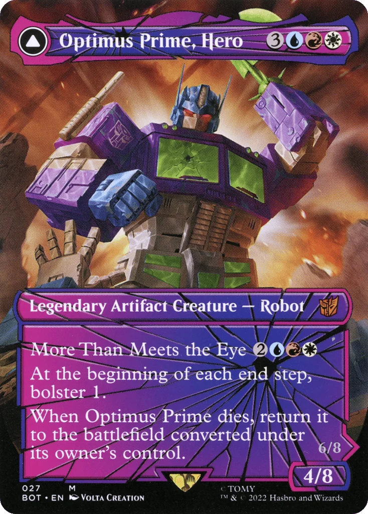 Optimus Prime, Hero // Optimus Prime, Autobot Leader · Transformers