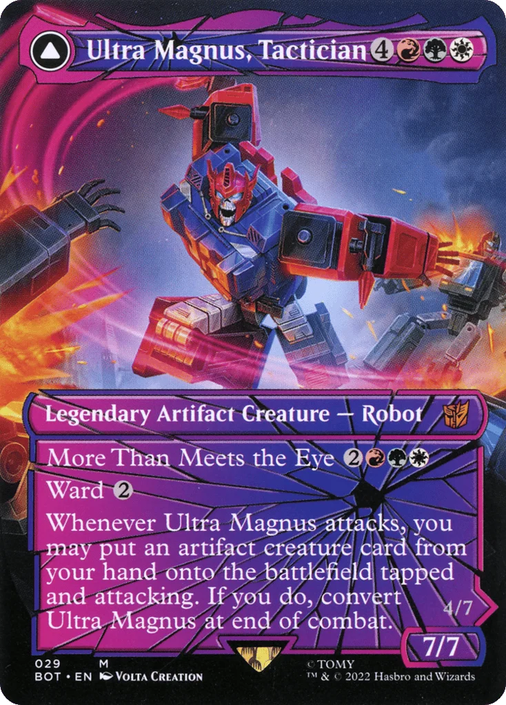 Ultra Magnus, Tactician // Ultra Magnus, Armored Carrier · Transformers