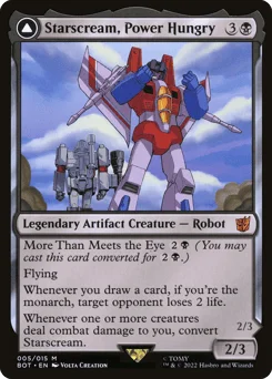 Starscream, Power Hungry // Starscream, Seeker Leader