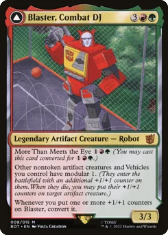 Blaster, Combat DJ // Blaster, Morale Booster