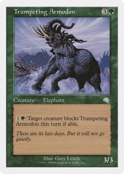 Trumpeting Armodon