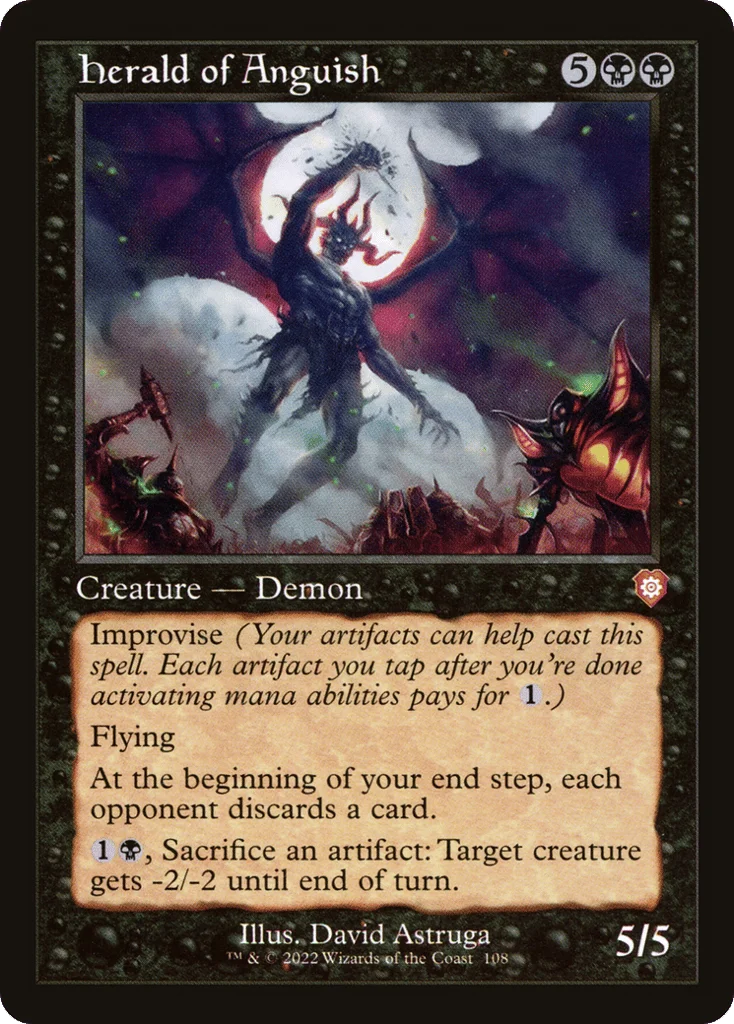 Herald of Anguish · The Brothers' War Commander