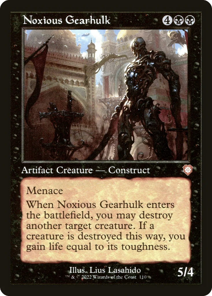 Noxious Gearhulk · The Brothers' War Commander