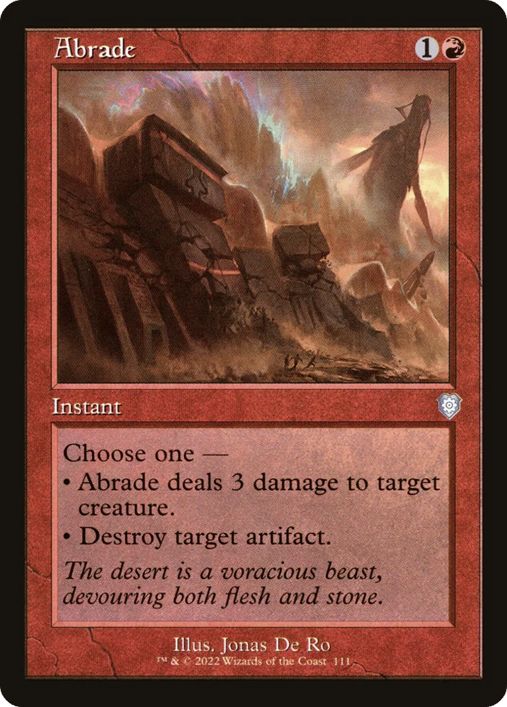 Abrade · The Brothers' War Commander