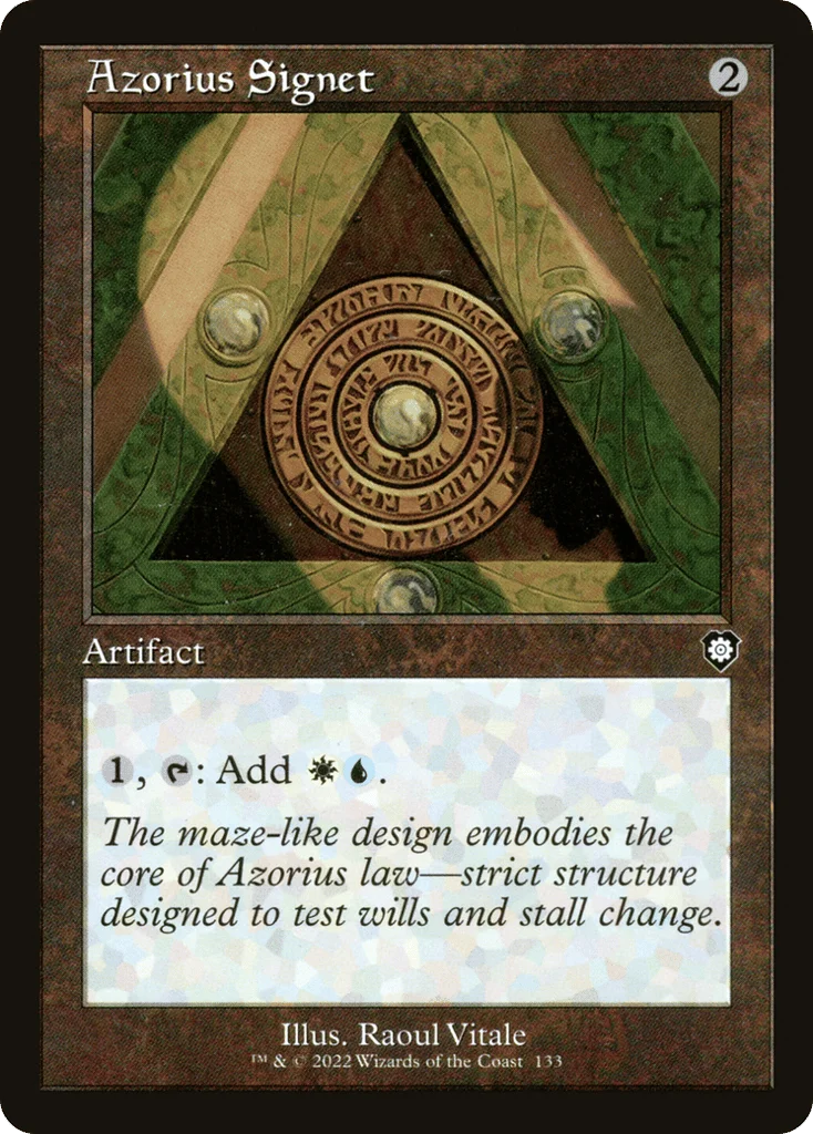 Azorius Signet · The Brothers' War Commander