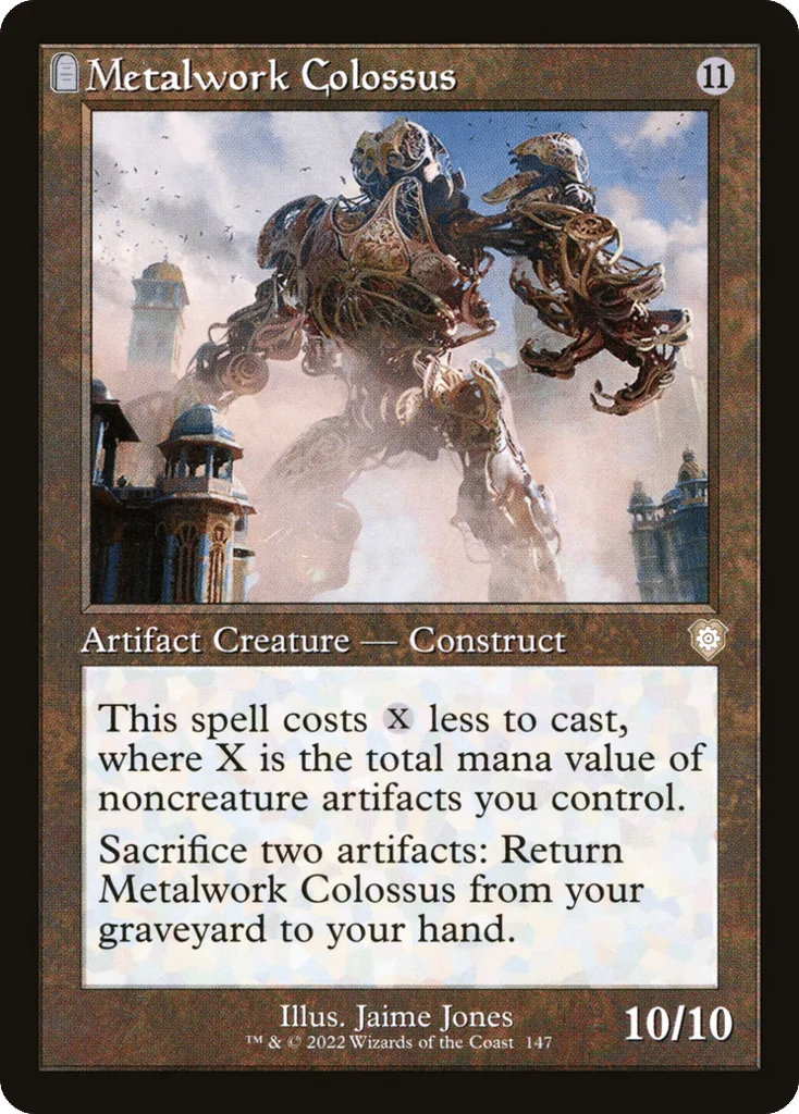 Metalwork Colossus · The Brothers' War Commander