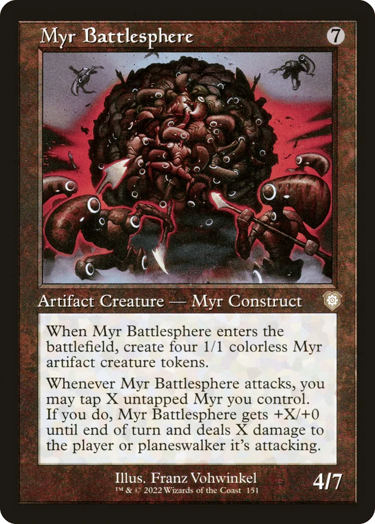 Myr Battlesphere · The Brothers' War Commander