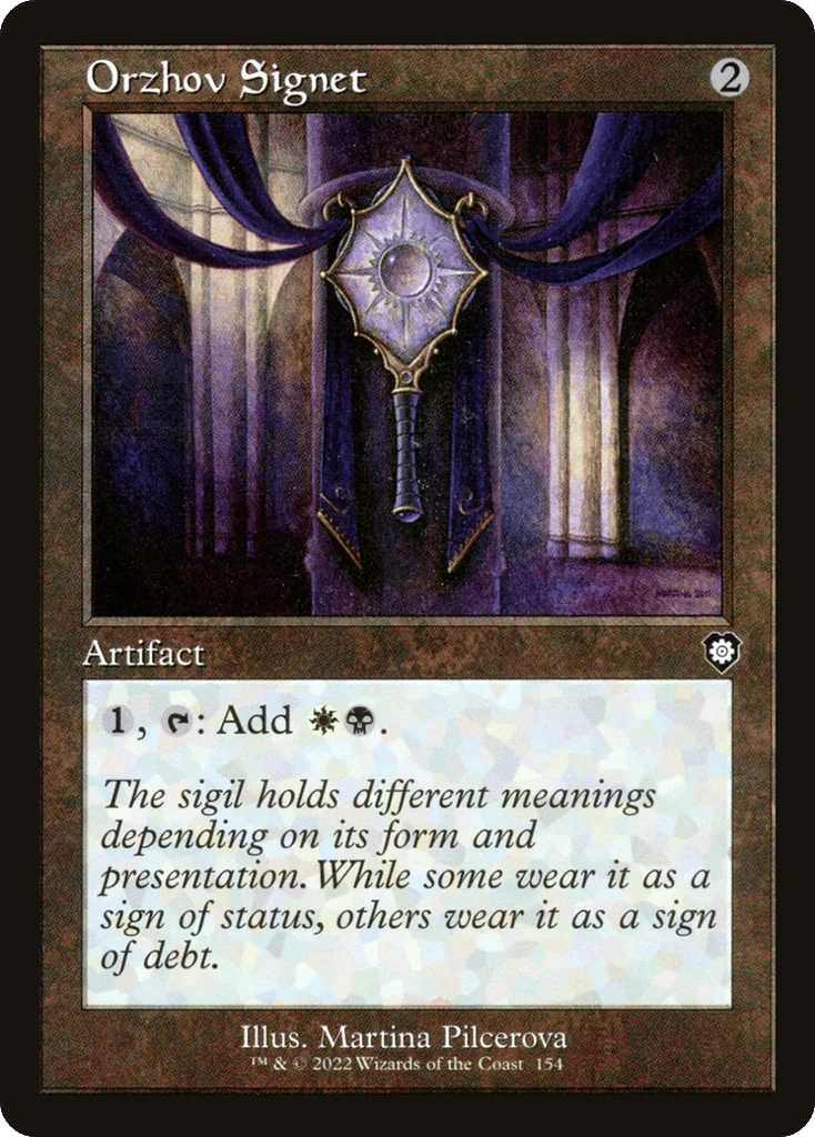 Orzhov Signet · The Brothers' War Commander