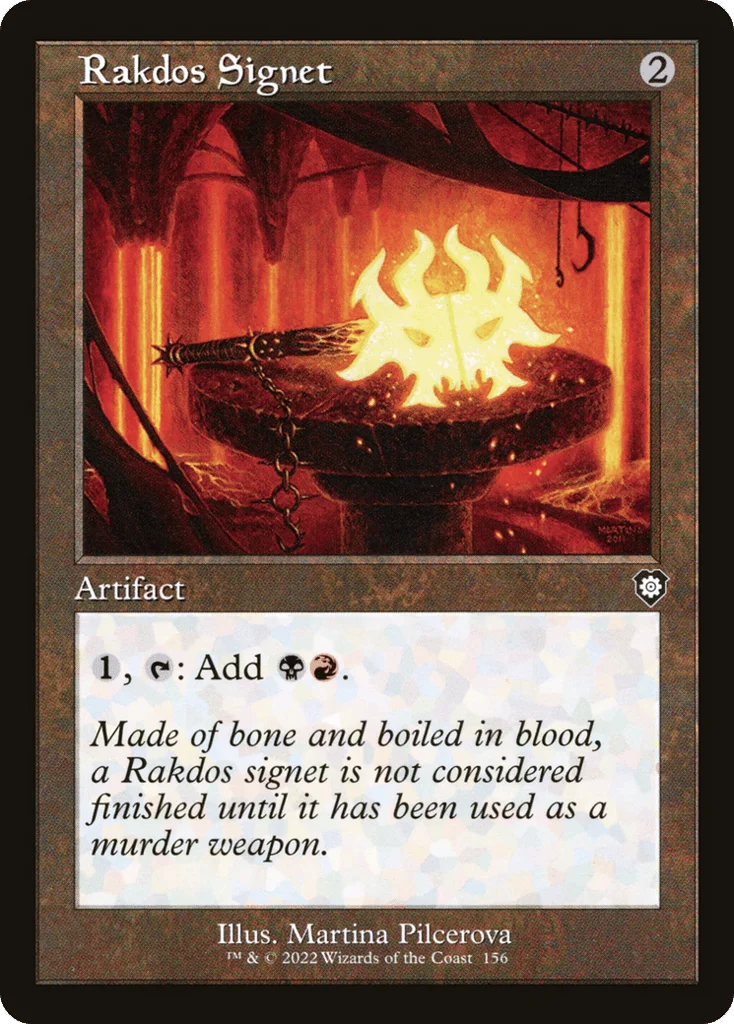 Rakdos Signet · The Brothers' War Commander