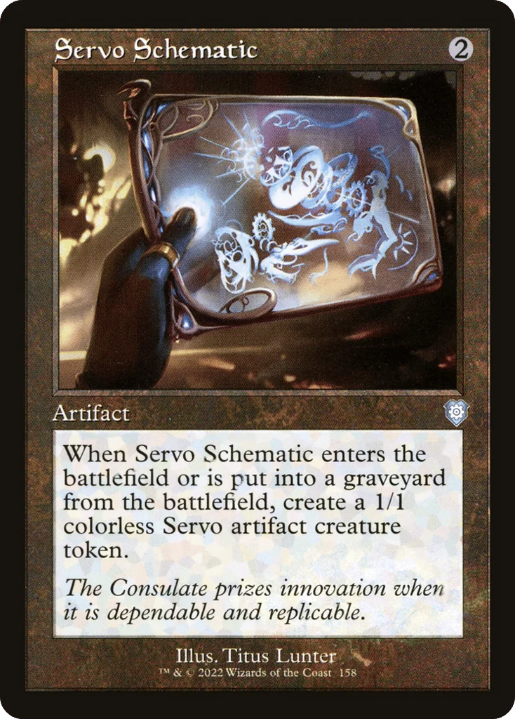 Servo Schematic · The Brothers' War Commander