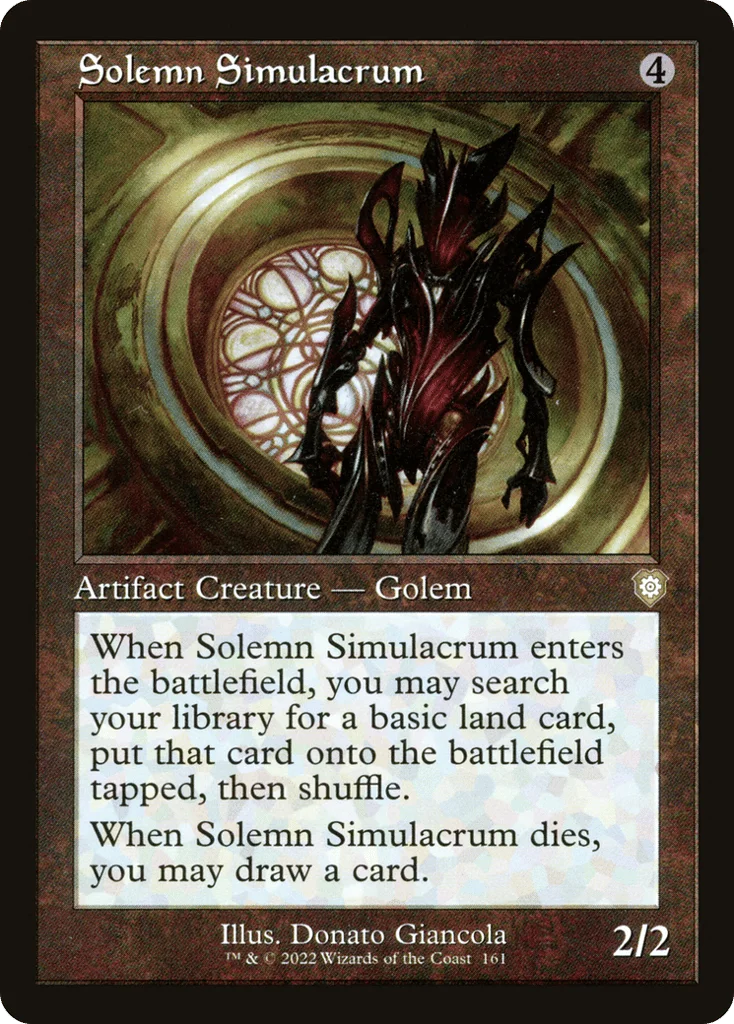 Solemn Simulacrum · The Brothers' War Commander