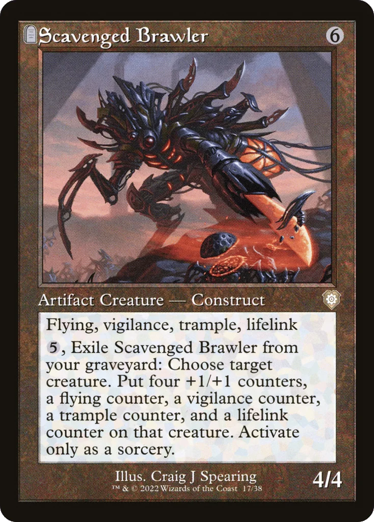 Scavenged Brawler · The Brothers' War Commander