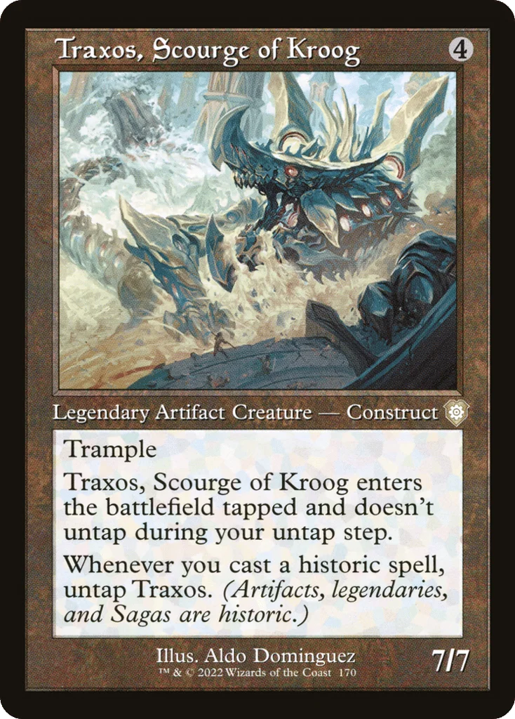 Traxos, Scourge of Kroog · The Brothers' War Commander