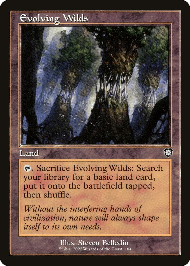Evolving Wilds · The Brothers' War Commander