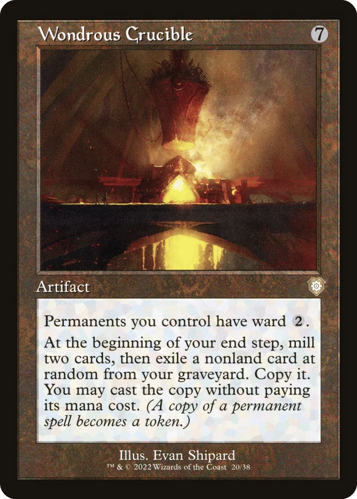 Wondrous Crucible · The Brothers' War Commander