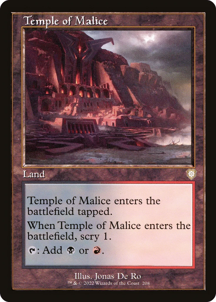Temple of Malice · The Brothers' War Commander