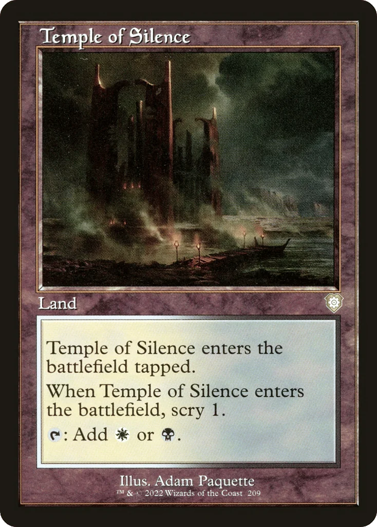 Temple of Silence · The Brothers' War Commander