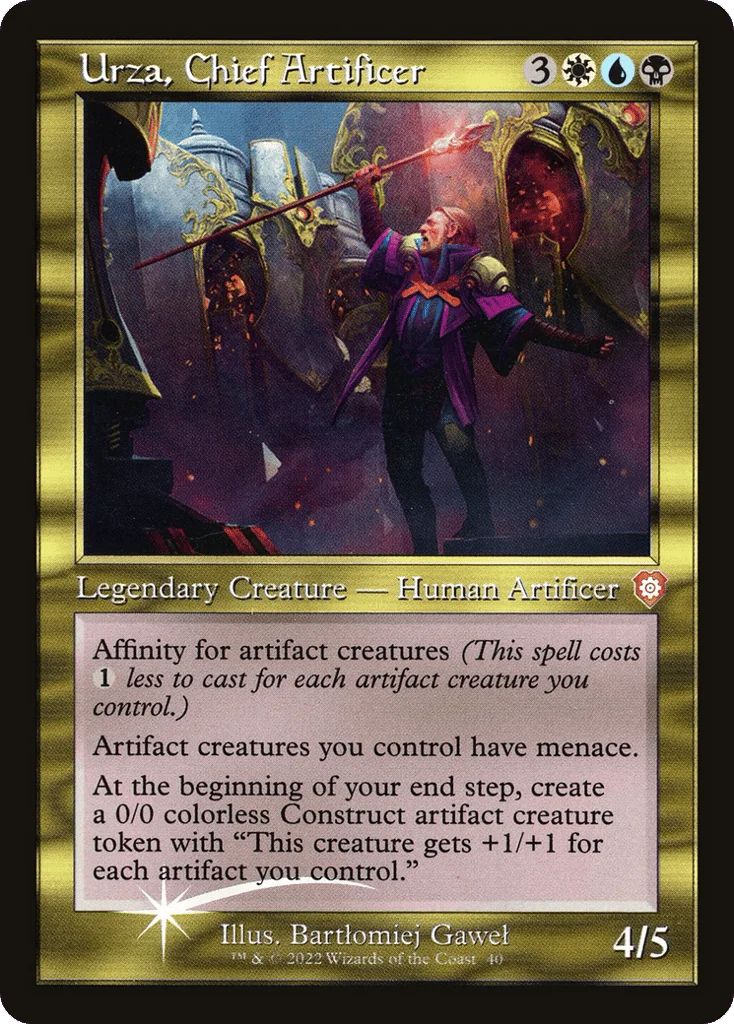 Urza, Chief Artificer · The Brothers' War Commander