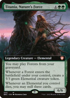 Titania, Nature's Force
