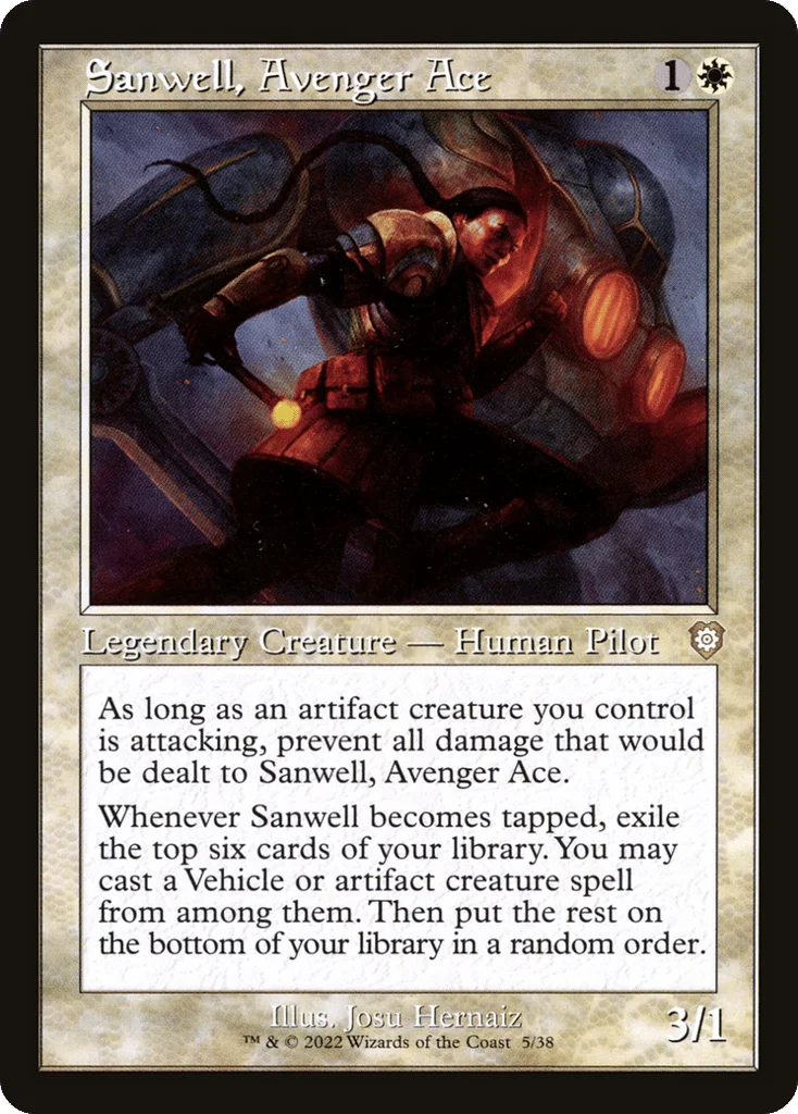 Sanwell, Avenger Ace · The Brothers' War Commander