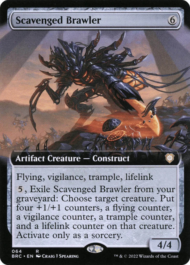 Scavenged Brawler · The Brothers' War Commander