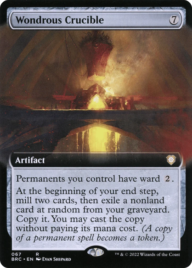 Wondrous Crucible · The Brothers' War Commander