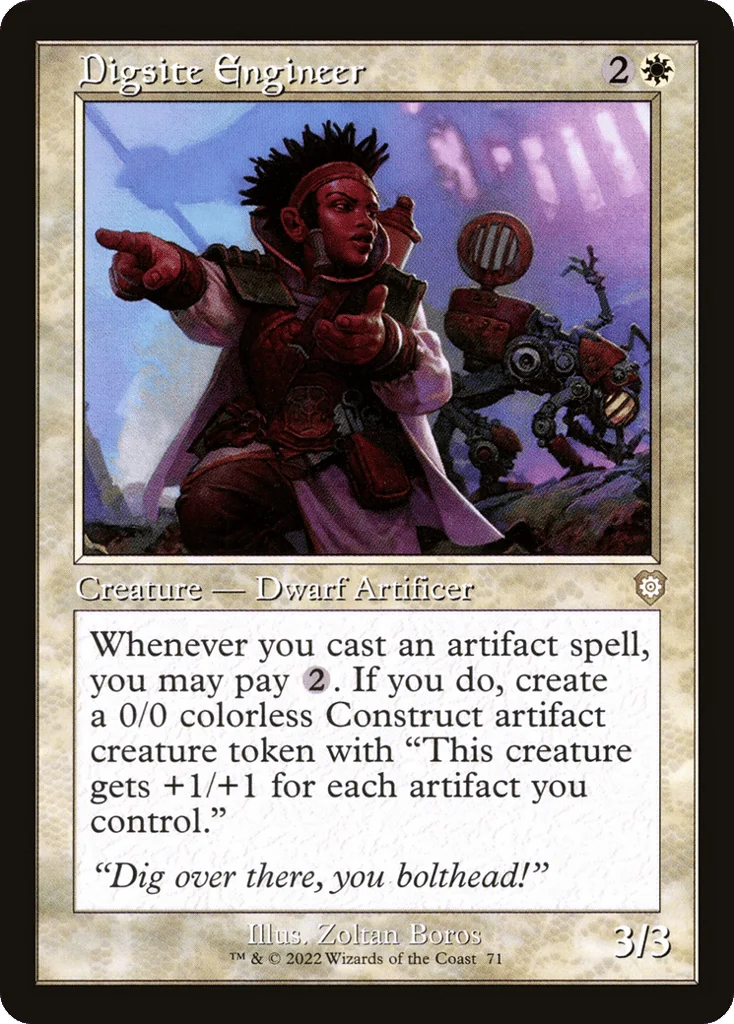 Digsite Engineer · The Brothers' War Commander