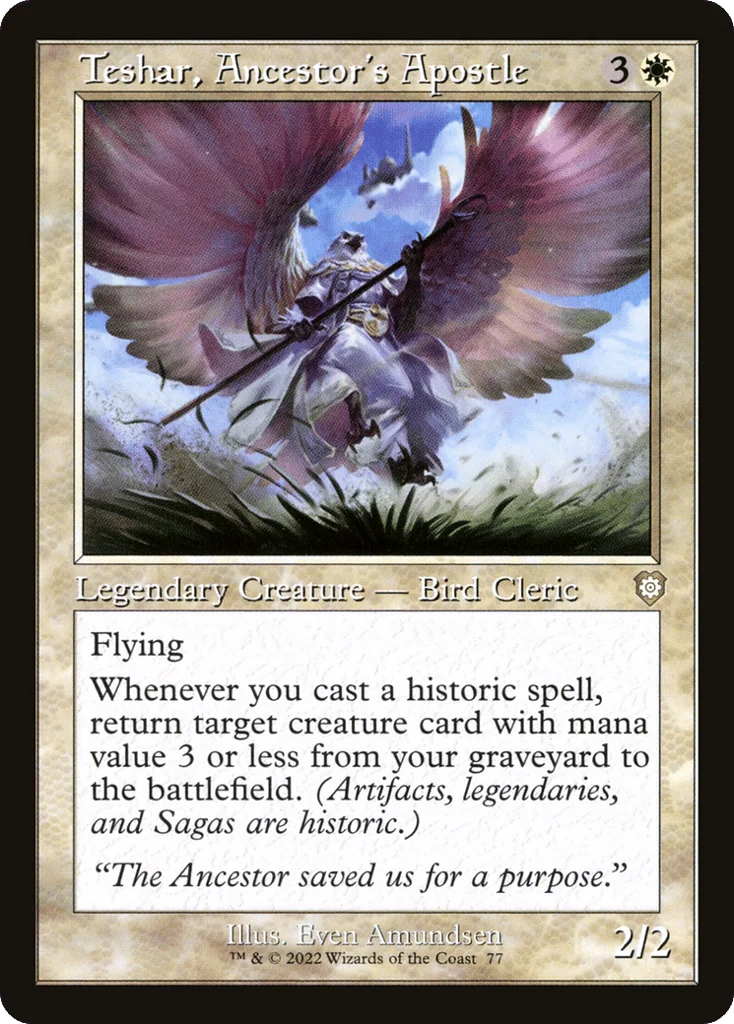 Teshar, Ancestor's Apostle · The Brothers' War Commander