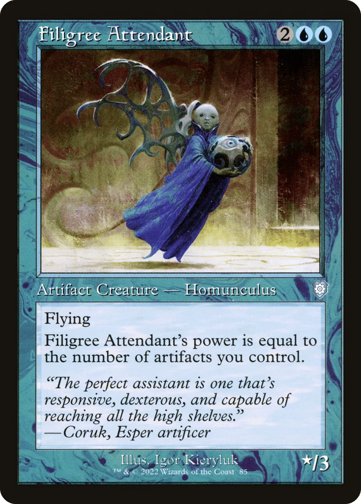 Filigree Attendant · The Brothers' War Commander
