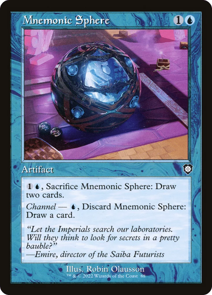 Mnemonic Sphere · The Brothers' War Commander
