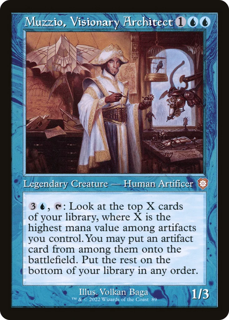 Muzzio, Visionary Architect · The Brothers' War Commander