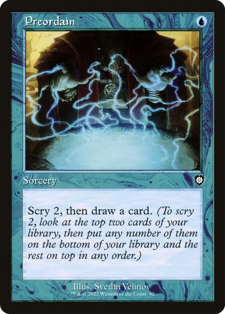 Preordain · The Brothers' War Commander