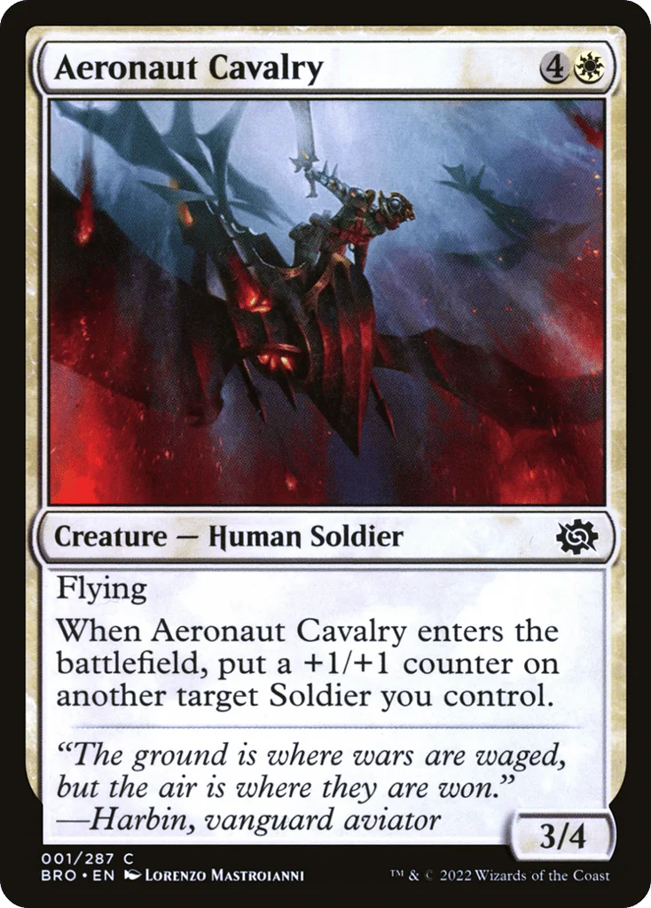 Aeronaut Cavalry · The Brothers' War
